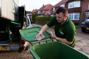 clean bins